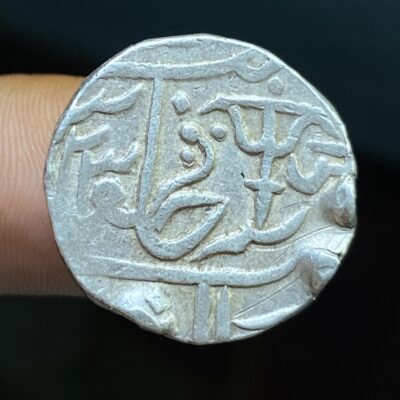 Gwalior state silver rupee