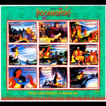 Disney Cartoon Stamps