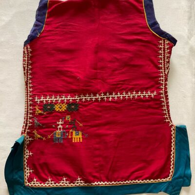 Antique Kantha work Jacket (Kurta)