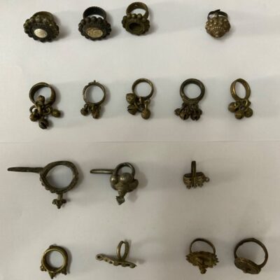 Vintage Tribal Jewelry Rings and Toe rings