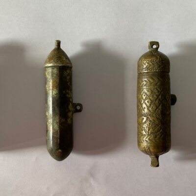 Vintage Collectible – CHUNA (lime paste) & TOBACCO CONTAINER