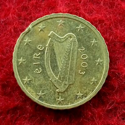 Ireland 10 Euro Cent 2nd map 2003 Coin