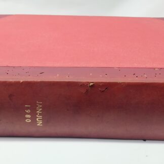 New Times - Magazine Book - (January to June) 1980 - Leather Binding Book