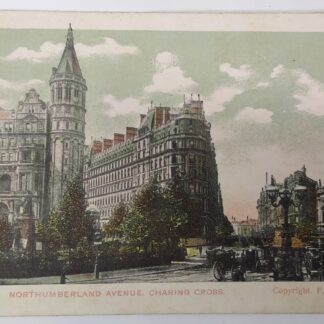 London. Northumberland Avenue. Charing Cross - Vintage Postcard (80-100 Years Old)