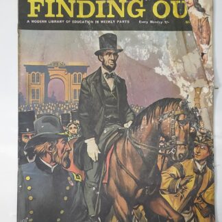 FINDING OUT (A Modern Library of Education in Weekly Parts) - Vintage Collectible Magazine 1960's