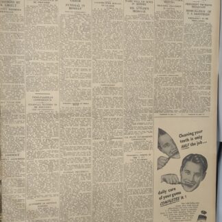 The Hindu: Sunday, 17 December 1950 - Vintage Collectible Newspaper (1950)