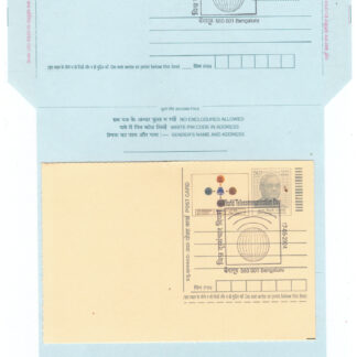 Special Cancellation Celebrating World Telecommunication Day on Postal Stationery Postcard and Inland Letter