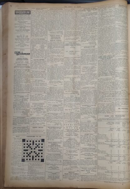The Times of India : Tuesday, 6 August 1946 - Vintage Rare Collectible Newspaper (1946)