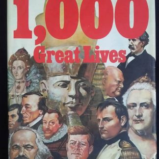 Title: 1000 Great Lives Author: Plantagenet Somerset Fry Format: Hardcover Publisher: Chancellor Press Publication Year: 1995 Description: 1000 Great Lives by Plantagenet Somerset Fry is a comprehensive biographical reference covering a thousand of the most influential figures in history. From world leaders and scientists to artists and philosophers, this book provides concise yet informative accounts of their lives and achievements. Well-researched and engaging, it serves as an excellent resource for history enthusiasts, students, and general readers alike. This used hardcover edition is in good condition, with minor signs of handling but no major flaws. A great addition to any collection.