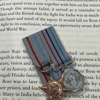 Set of 2 Mineature OP VIJAY STAR and OP VIJAY MEDAL